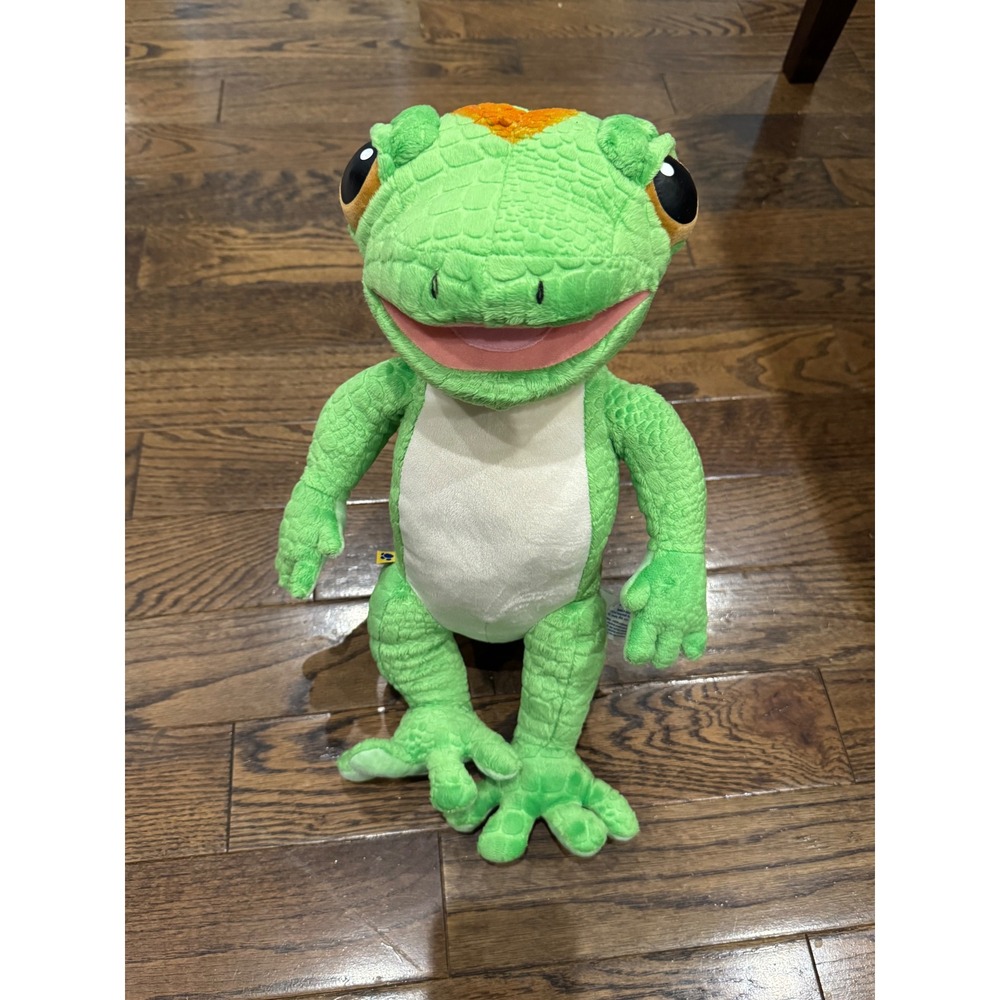 GEICO Gecko 16" Plush Build A Bear Promotional Toy Advertising Stuffed Animal